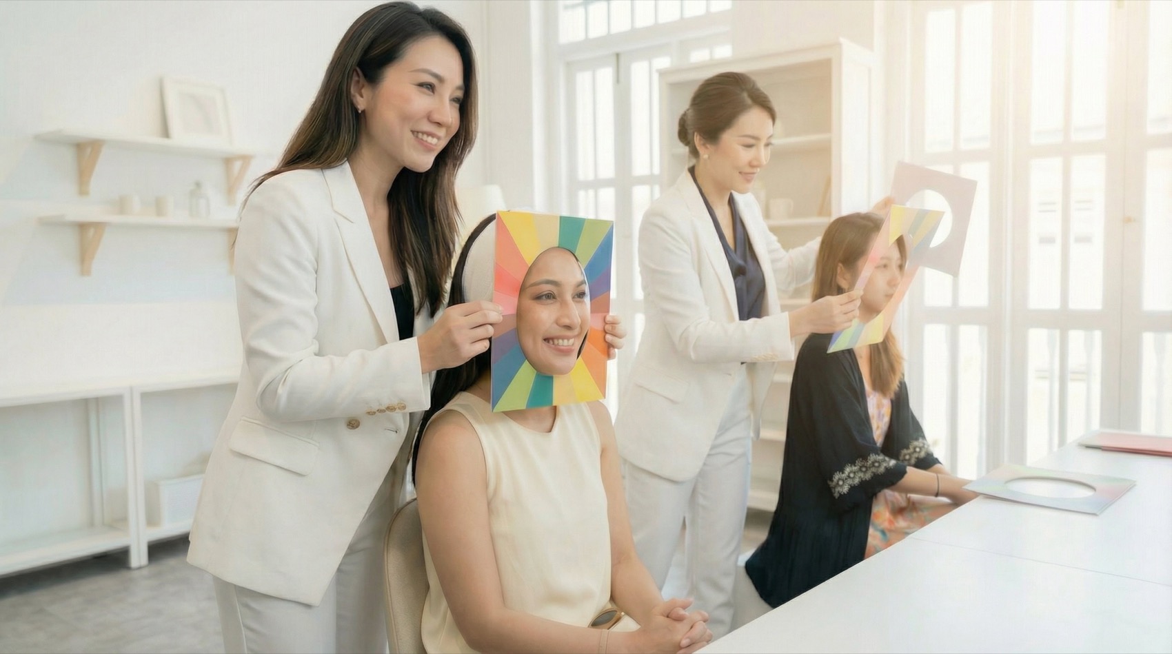 Colour analysis session at Style Forth Singapore